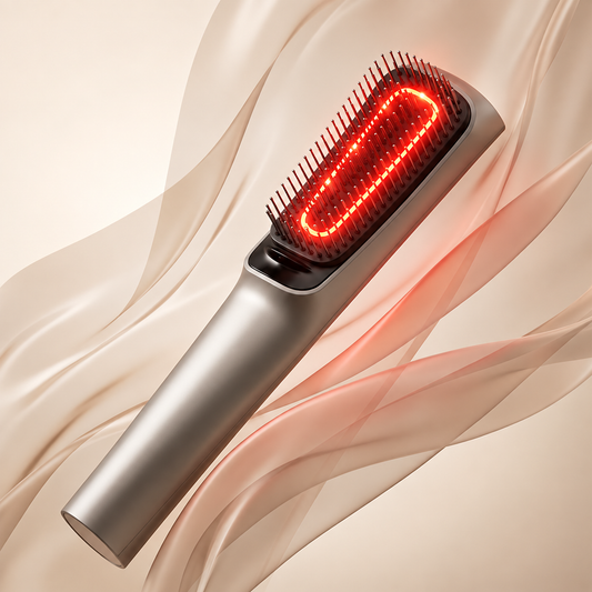 Red Light Therapy Hair Brush